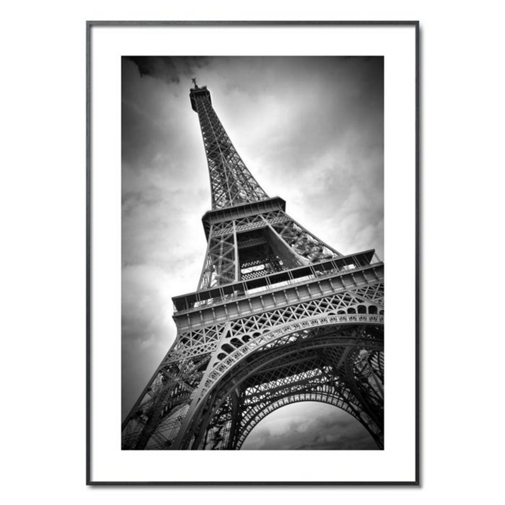 Schöner Wohnen Kollektion Gerahmter Kunstdruck 'Eiffelturm Paris' von Melanie Viola