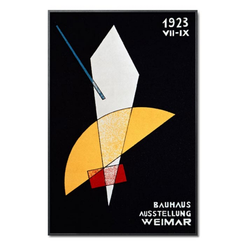 Schöner Wohnen Kollektion Gerahmter Kunstdruck 'Bauhaus' vonLászló Moholy-Nagy