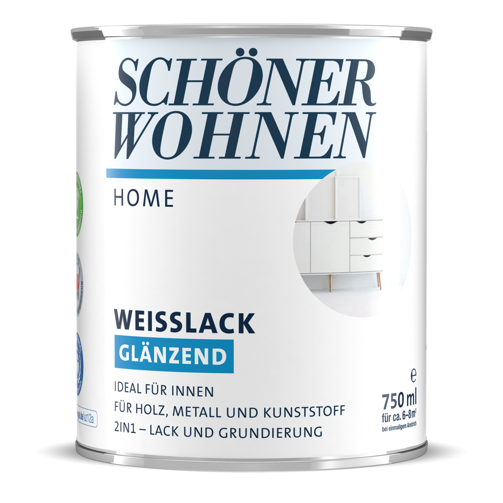 SCHÖNER WOHNEN-Home Weißlack glänzend